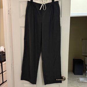 Aqua women’s  Black Joggers with White Drawstring
